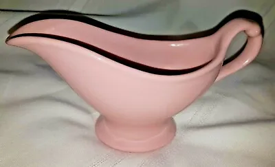 Pink Vitrified China Syrup/gravy Pitcher Restaurant Ware • $14.99