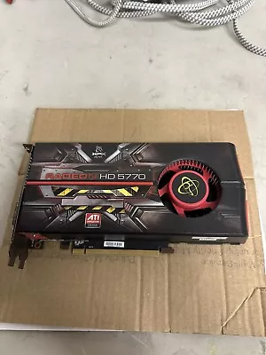 XFX ATI Radeon HD 5770 1GB DDR5 PCIE GRAPHICS CARD Tested • $14.99