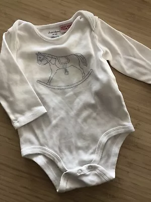 Ralph Lauren Baby One Piece Suit White 000 • $28