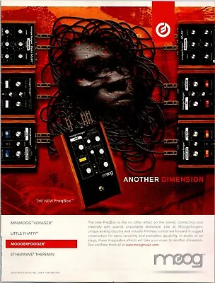 Moog Music Moogerfooger Original Print Ad • $9.50