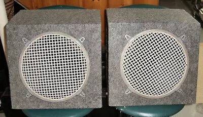 PAIR GUITAR SPEAKER CABINETS LOADED W/ VINTAGE OXFORD 12  ALNICO 4 OHM SPEAKERS • $400