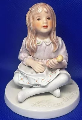 Vintage 1982 Roman Inc By Frances Hook Made In Mexico Ceramic My Dolly! Figurine • $7.99