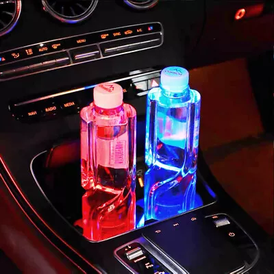 LED Light Illuminated Cup Holder Drink Mat Coasters MB ACE Class Interior Trim • $14.95