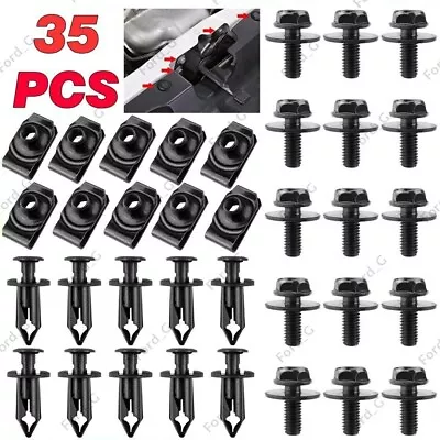 For Toyota Body Bolts & U-nut Clips - Engine Under Cover Splash Shield Guard NEW • $5.99