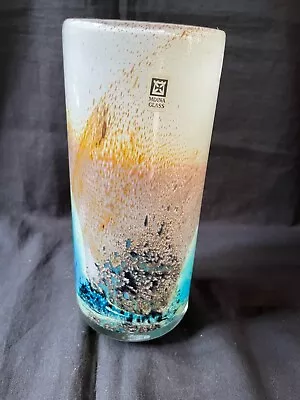 MDINA Malta Art Glass Small Seascape Glass Vase • $79