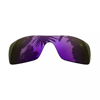 Plum Violet Mirrored Replacement Lenses For-Oakley Batwolf Sunglasses Polarized • $17.99