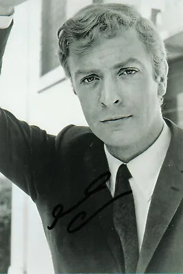 Michael Caine Signed Autograph Signature Photo Dark Knight British Film Actor • $60