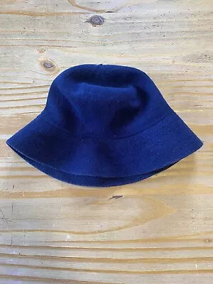 Vintage Kangol Bucket Hat Blue Made In Great Britain • $15