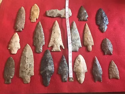 Authentic Arrowheads Collection. Could Be A Modern In The Group • $400