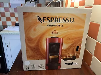 Magimix Nespresso Vertuo Plus Pod Coffee Machine Espresso Lungo Maker - White • £28.99