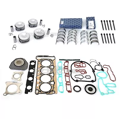 Engine Rebuild Overhaul Kit Oversize 83.01mm (+0.5) 21mm For VW Audi 2.0T EA888 • $318.53