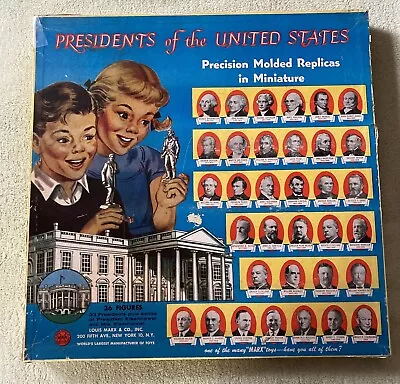 Marx --Presidents Of The United States --Vintage 1950s All Original • $75