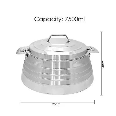 £56.99 • Buy Insulated Serving Dish With Lid - Attila Thermal Hot Pot Food Container 7.5L