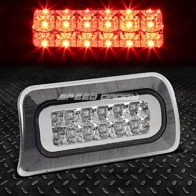 [2-row Led]for 94-03 S10 Sonoma Standard Cab Third 3rd Tail Brake Light Chrome • $23.61