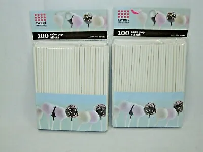 Cake Pop  Sweet Creations By Good Cook 2 Packages Of 100 Sticks  NIP • $21.95