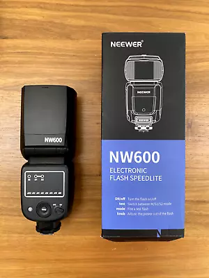 £0.99 • Buy NEEWER NW600 Flash Speedlite For Canon Nikon Sony