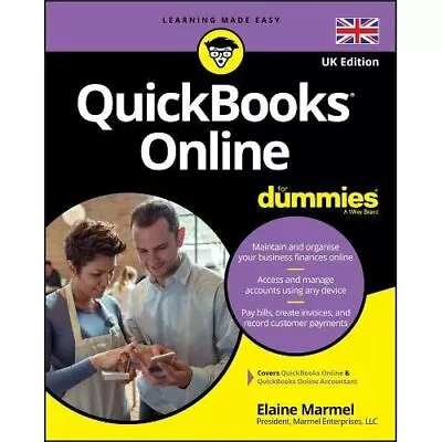 QuickBooks Online For Dummies (UK) - Paperback / Softback NEW Marmel Elaine 30/ • £19.04