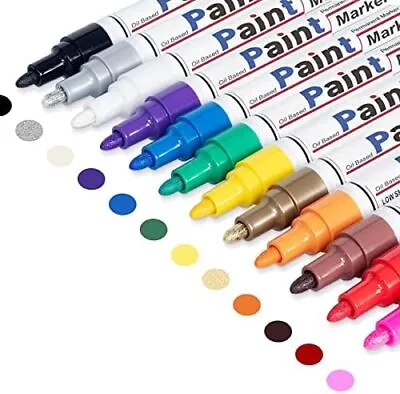 Artline 400XF Paint Pen Permanent Liquid Marker Waterproof  Metal Plastic Fabric • £3.99