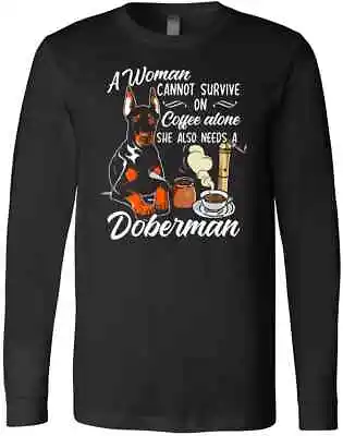 Funny Doberman Owner Mom Dad Gift Christmas Fur Vintage T-Shirt • $30.99