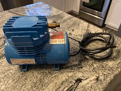 Paasche Air Brush Compressor D500 Diaphragm 1/10 HP Artist 3 AMP Vintage Paint • $50