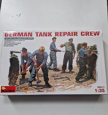 Miniart 1/35th German Tank Repair Crew • £10