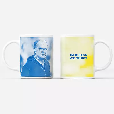 £7.95 • Buy Leeds 2019 / 2020 Champion - In Bielsa We Trust Inspired Football Mug + Coaster