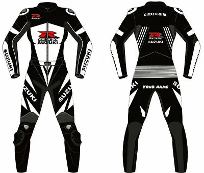 $303.01 • Buy Mens Suzuki GSXR Motorcycle 1PC Suit Leather Motorbike Sport BIker Racing Armour