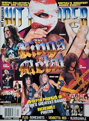SLIPKNOT / OZZY / JUDAS PRIEST /METALLICA / AC/DC 2005 HIT PARADER Magazine /NEW • $6