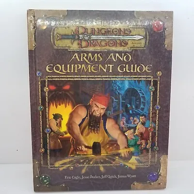 Dungeons & Dragons - ARMS AND EQUIPMENT GUIDE Hardcover • $21