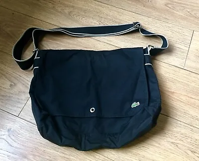 Lacoste Black Laptop Bag Backpack Men’s Womens Unisex • £69.99