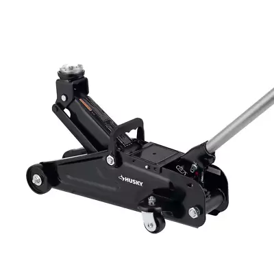 Husky 2-Ton Hydraulic Trolley Floor Jack Lifting Range Of 5 In. To 13 In. • $46.37