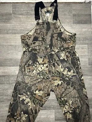 Gunflint Berne Men’s XL Camo Overalls Bibs Hunting USA • $35.99