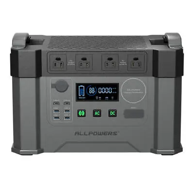 ALLPOWERS 2000W S2000 Portable Power Station Solar Generator For Outdoors Boat • $699