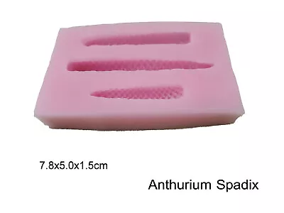 Anthurium Spadix Make Silicone Veiner Molds #Ak078. Clay FlowersGum Paste. • $7.99