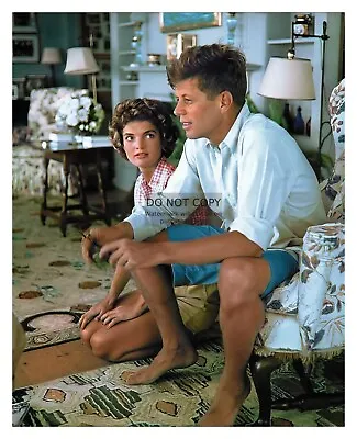 President John F. Kennedy & Jackie Kennedy On Vacation 8x10 Photo • $8.49