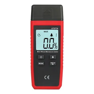 Moisture Meter For Wood Pin Type Digital Dampness Moisture Sensor Detector Test • £22.52