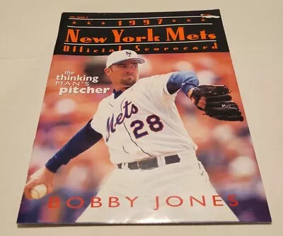 New York Mets 1997 Official Scorecard • $7.99