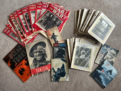 £20 • Buy Huge Collection Of War Memorabilia Magazines & Books  