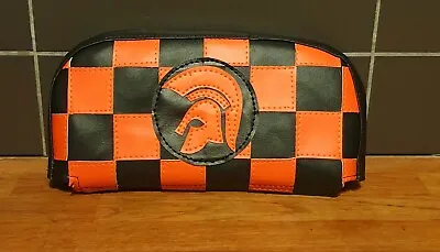 Orange/ Black Check Trojan Back Rest Cover (Purse Style) Vespa/Lambretta • £26.35