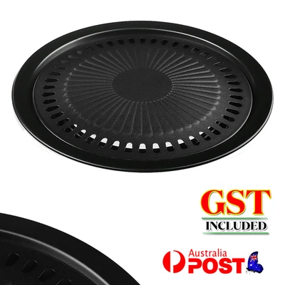 $19.19 • Buy Korean Non-stick BBQ Grill Pan Stove Barbecue Portable Hot Plate Outdoor Garden