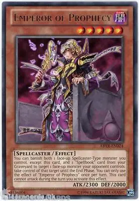 ABYR-EN024 Emperor Of Prophecy Rare UNL Edition Mint YuGiOh Card • £0.99