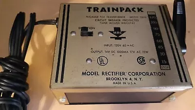 MRC Trainpack Model 100 Power Transformer Pack Throttle Control HO & N • $12.95