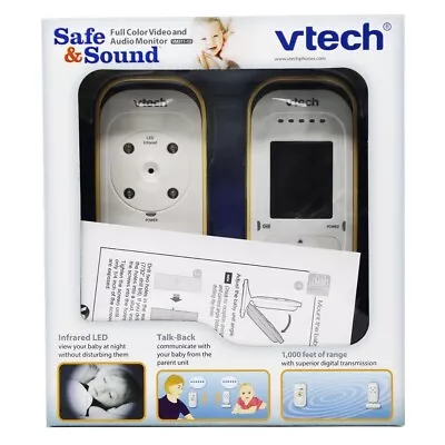 VTech VM311-13 Expandable Digital Video Baby Monitor With 1 Camera And Automatic • $29.99