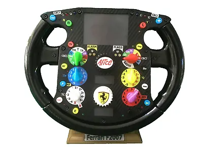 Kimi Raikkonen_HALF SIZE Replica F2007_F1 Steering Wheel • £150