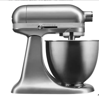 New KitchenAid Stand Mixer Mini Matte Grey 5KSM3311XAFG • $558.50