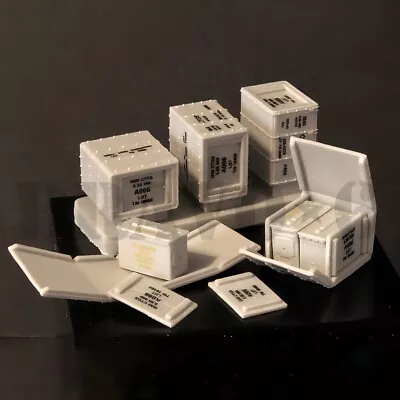 1/35 Resin Ammo Boxes Set Unpainted Unassembled 385b • $22.25