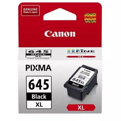Genuine Canon PG-645XL PG645XL Black Ink Cartridge For MG2965 MG2960 MG3060 • $37.99