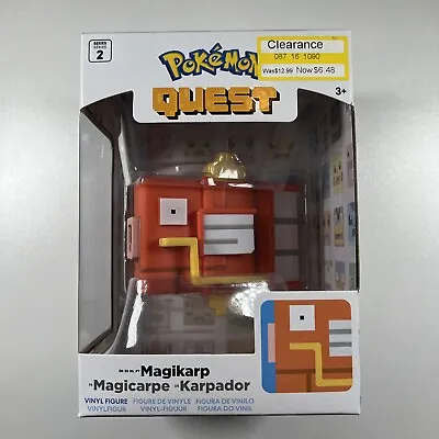 $22.99 • Buy Pokemon Quest Magikarp Mint Rare Vaulted Series 2 Collectible Figure New In Box