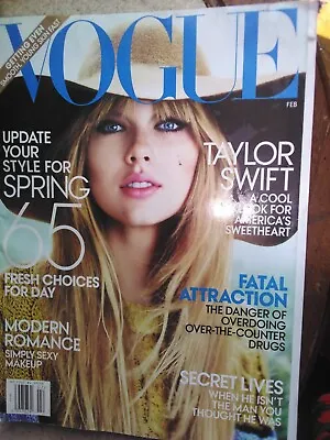 Vogue Magazine Taylor Swift Cover February 2012 *reduced* • $21.88