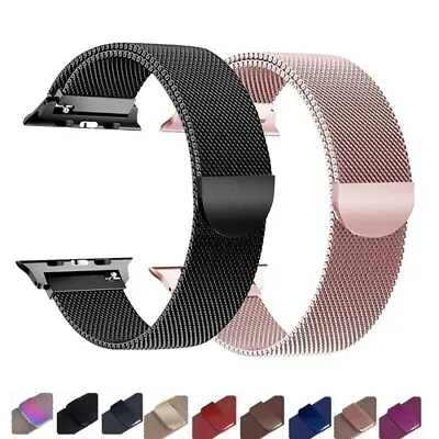 $31.69 • Buy Milanese Loop For Apple IWatch Bracelet Belt Wrist Band Magnetic Watch Band TOP
